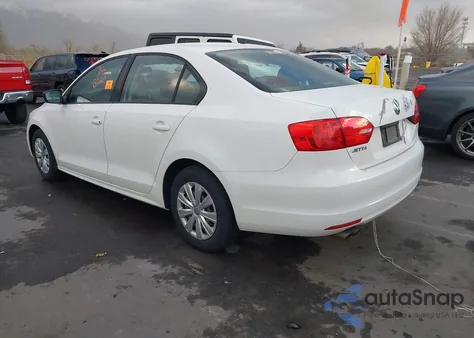 2013 Volkswagen Jetta 2.0L S z USA, uszkodzony, nr VIN 3VW2K7AJ0DM254665
